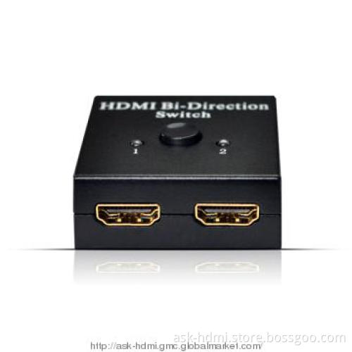 HDMI Switcher 2 in 1 out  4Kx2k k